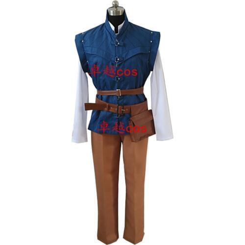 2019 Flynn Rider Costume Full Set With Shoes Cover