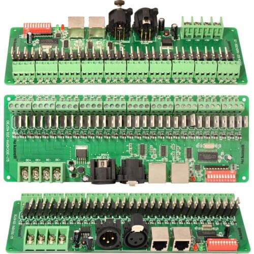 30 Channel DMX 512 RGB Controller 30CH DMX RGB LED Strip Decoder Dimmer Driver DC9V-24V LED Strip controller DMX512 Decoder