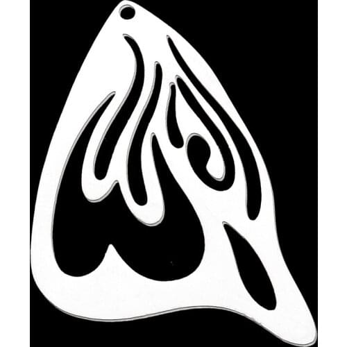 5pcs/lot 100% Stainless Steel Plump Butterfly Wings DIY Earring Pendant Charm Wholesale Finding Supplies Custom Charms