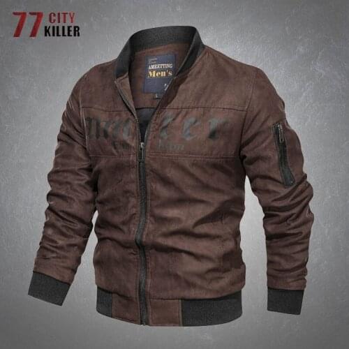 77City Killer Men's Suede Jackets