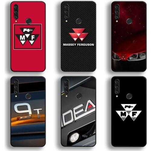 Tractors Massey Ferguson Logo Phone Case Huawei Y6P Y8S Y8P Y5II Y5 Y6 2019 P Smart Prime Pro