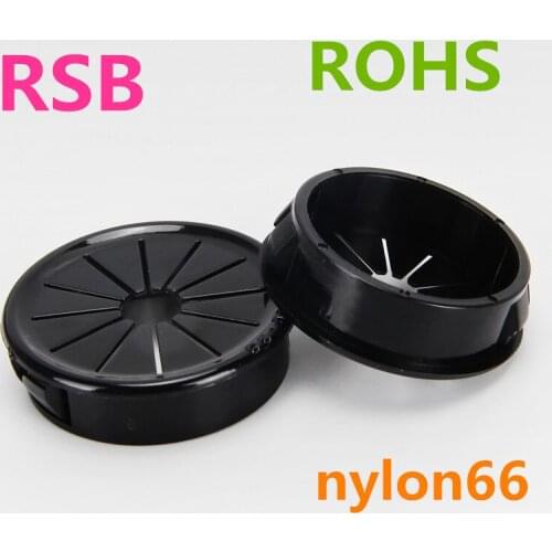 Black KSS RSB petal type wire retaining sheath Plum coil snap-type wire retaining sheath/wire retaining ring plug head