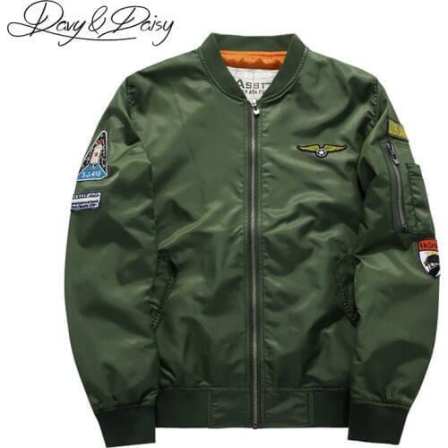 Мужские куртки пилоты DAVYDAISY China At AliExpress