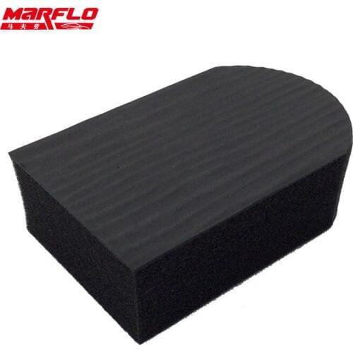 MARFLO Car Wash Sponge Magic Clay Bar Pad Mitt Cloth Wash Cleaning Polishing Sponge Block Tools Magic Clay 6033 2.0