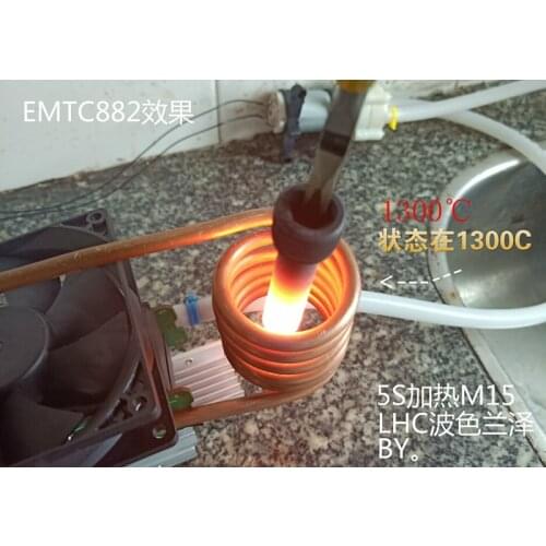 3000W watts induction high frequency machine quenching melting main board copper tube heating electromagnetic heating DC30-48V