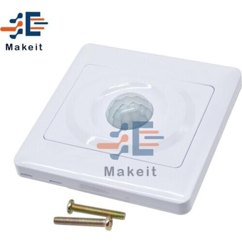 PIR Infrared Motion Sensor Switch AC 110V 220V IR Human Body Motion Sensor Smart Delay Light On Off Control Switch Module