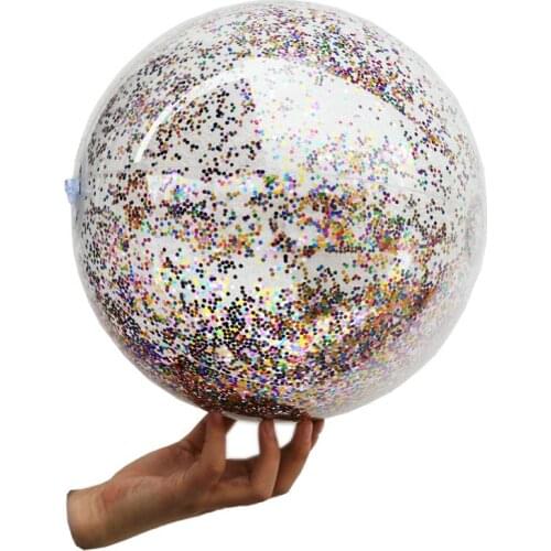 Yuyu Inflatable Swimming Pool Balls Flamingo Pool Float Baby Swimming Pool Floats Baby Pool Toys Bathing Shiny Pool Ball