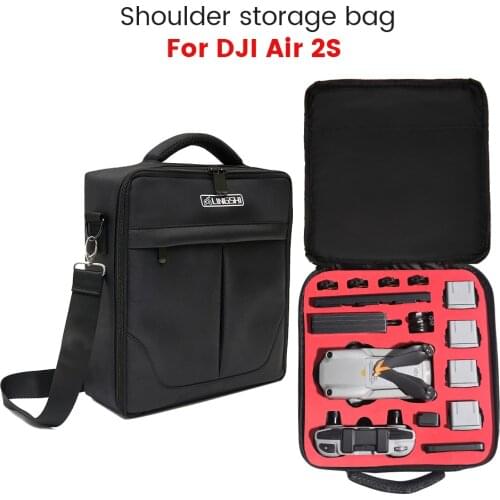For DJI Air 2S Portable Shoulder Bag Handbag Carrying Case Waterproof Anti Shock Box for Mavic Air 2/2S Drone Bag Accessories