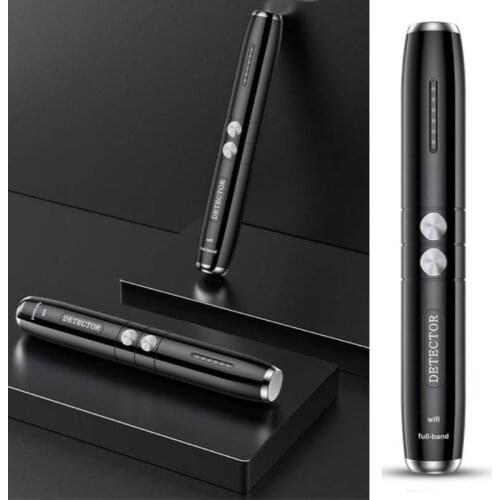 Portable Wireless Signal Detector GPS Position Hidden Pinhole Camera Mini Bug Detection Pen Wiretap Gadget Anti Device Blocker