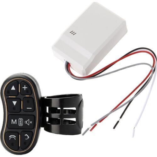 Car Steering Wireless Remote Control Wheel Key Button Remote Control For DVD GPS Wireless Remote Control