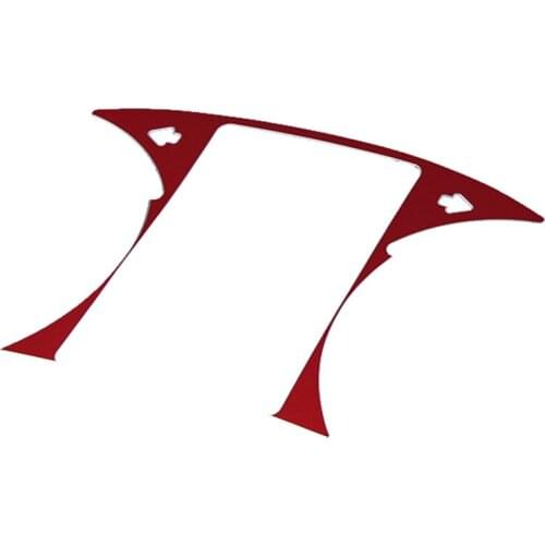 Car Driving Computer Screen Frame Decoration Dashboard Sticker Trim for Mercedes Benz C Class W205 GLC X253 2015-2018