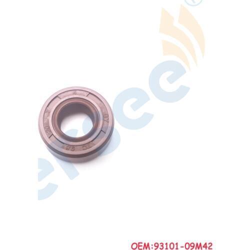 OVRESEE 93101-09M42 Oil Seal 9.8x20x7 For Yamaha Outboard Motor 3HP 6L5
