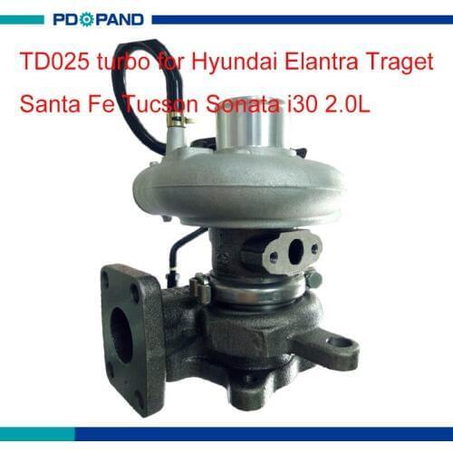 Engine turbo kit TD025 turbo charger compressor49173-02410 28231-27000 for Hyundai Elantra SantaFe Tucson Traget Sonata i30 2.0L