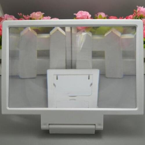 Universal Mobile Phone 3D Screen Magnifier 3D Movie Video Screen Amplifier Bracket Enlarged Expander