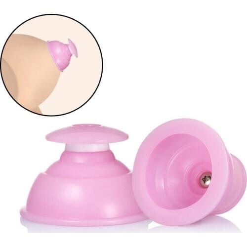 2 PCS Erotic Nipple Sucker Clamps Silicone Nipple Sucker Nipple Stimulator Massage Caressing Breasts Flirting Sex Toys for Women
