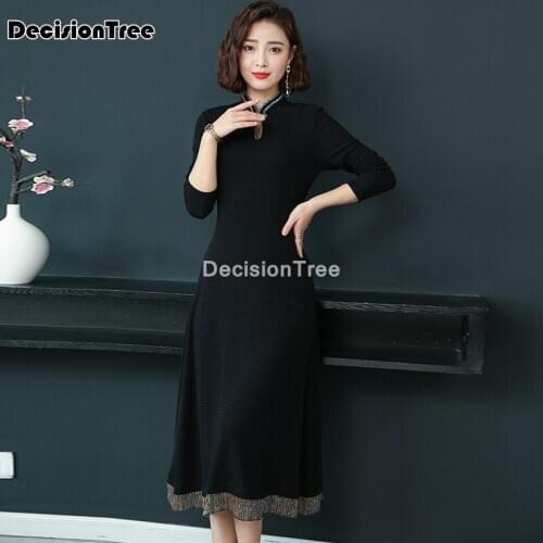 2021 vintage woman cheongsam dress traditional chinese qipao elegant oriental evening dress vintage elegant flower cheongsam