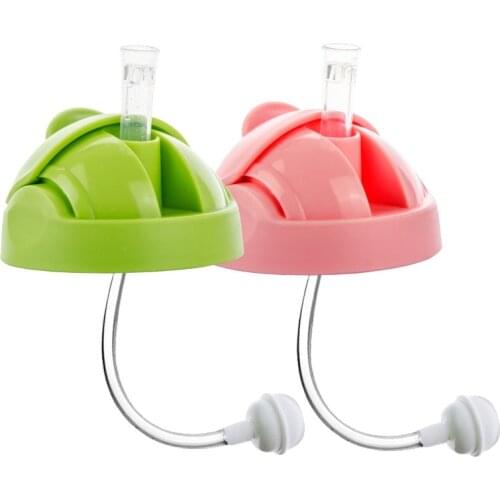 Baby Bottle Cover Silicone Straw Cup Caps Accessory Water Drink Straw Kids Learn Feeding Replace Sippy Training for Comotomo