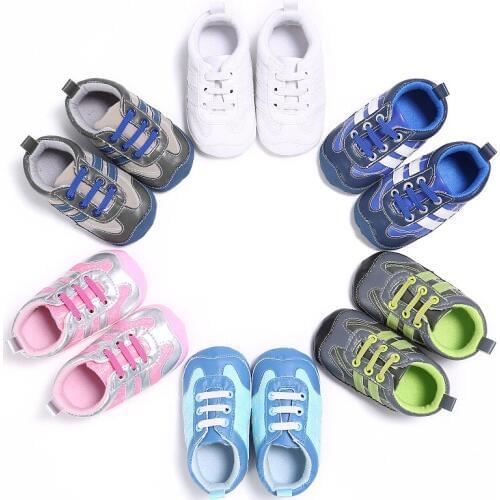 Spring and autumn baby boys and girls shoes childrens soft bottom lace-up casual shoes