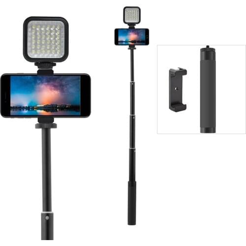 Phone Holder Bracket for DJI Pocket Expansion Accessories Set Tripod Extension Rod Photography Clip for DJI Osmo Mobile 3 Pocket