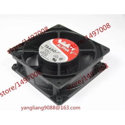 Nidec TA450 A30390-10 AC 115V 0.110/0.104A 2-piece Server Cooling Fan