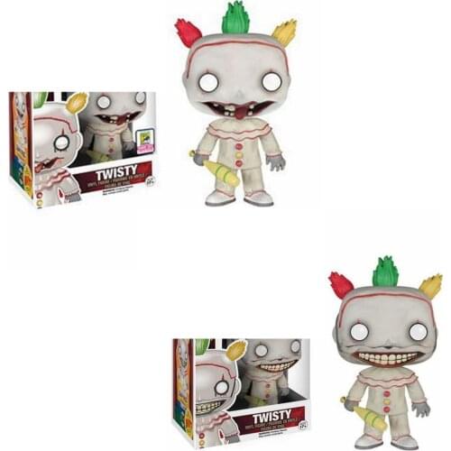 FUNKO TV Movie American Horror Story Season 4 Twisty Vinyl Action Figures Collection Model Toys for Children Birthday gift