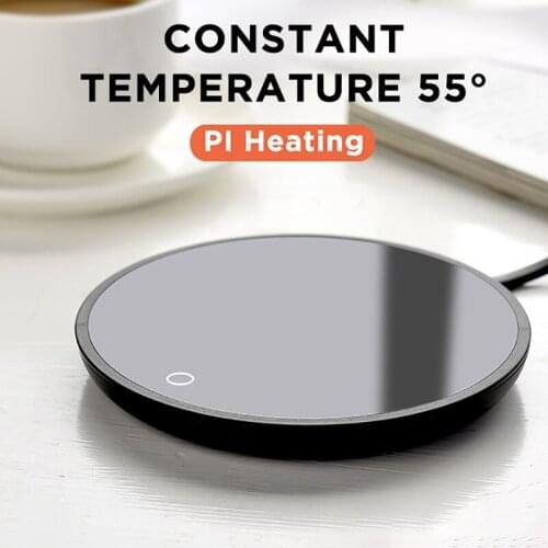 Electric Waterproof Touch Cup Warmer Heating Mat Pad Heater For Tea Coffee Milk Home Office Electric Hand Fast Heater Warmer