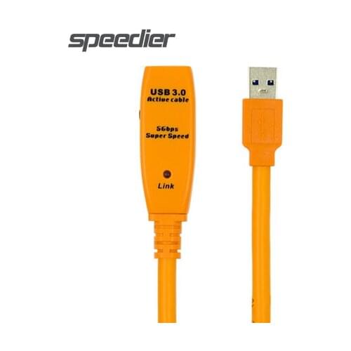 USB3.0 Signal amplification cable On line shooting amplifier USB external DC power supply Extension data cable increase power