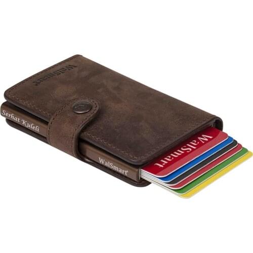 WalSmart Mini Crazy Smart Leather Wallet