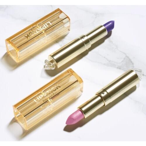 New brand cute makeup beauty matte lipstick long lasting waterproof lipstick gliter