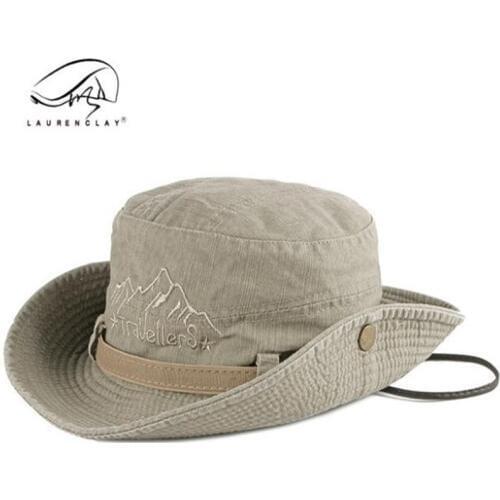 NEW Sun Hat CQ1159 Cotton Fisherman Cap Sports Hat Men Women Boonie Hat Uv-protection Outdoor Hiking Cap