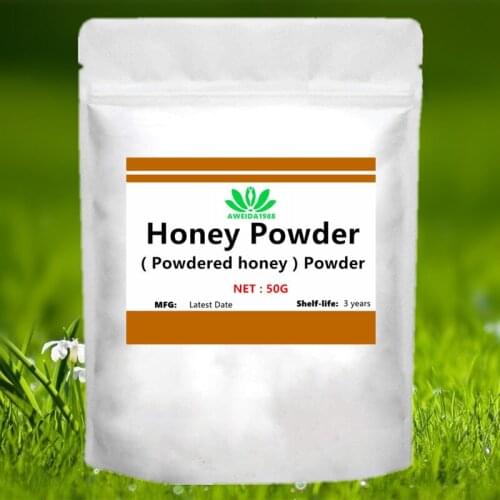 50-1000g Honey powder,Powdered Honey Powder,Honey dry powder,Prevent wrinkles,Delay aging,Delicate skin,Enhance flavor and fresh