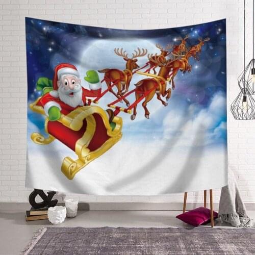 Christmas Wall Hanging Tapestry Gorgeous Christmas Tree Fireplace Stockings Gifts Tapestry for Bedroom Living Room Dorm tapestry