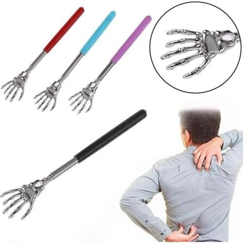Steel Back Scratcher Telescopic Steel Claw Massager Blood Circulation Relax Health Back Scraper Itch Stick Health Care