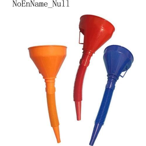 Car Refueling Funnel With Filter Detachable Hose Gasoline Engine Oil Additive Motorcycle Farm Machine Use Anti-leakage Filler