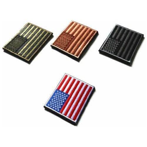 1pcs American flag embroidery armband stickers, backpacks, decorations, badges