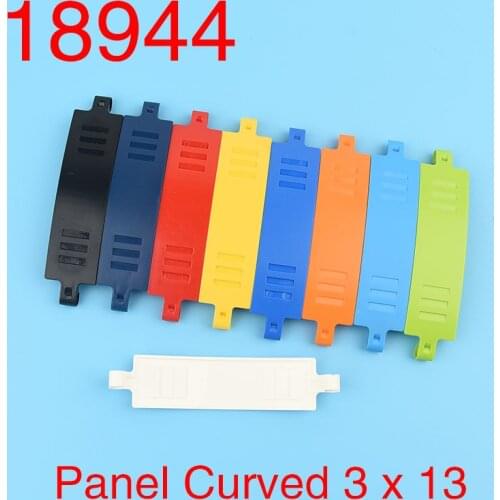 2 pcs 18944 high-tech building block panel bending 3 x 13 parts accessories building bricks