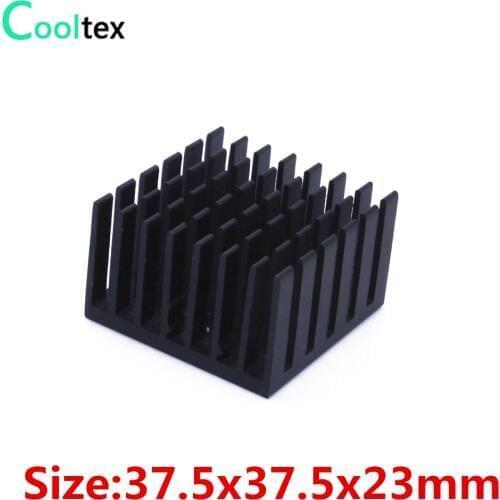 80pcs 37.5x37.5x23mm Aluminum HeatSink radiator for Electronic Chip VGA RAM LED IC Heat Sink COOLER cooling