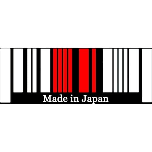 New 9x25cm Made in Japan Flag Bar Code Car Stickers PVC Decal Styling For TOYOTA NISSAN HONDA SUBARU MAZDA MITSUBISI SUZUKI