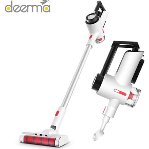 Original deerma wireless Vacuum Cleaner Handheld Wireless Strong Suction Vacuum Cleaner Low Noise with night light