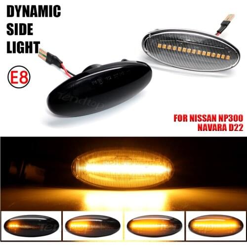Blinker Turn Signal Light Side Repeater Lamp For Nissan Navara D22 NP300 1998-05 Datsun Frontier Fiera PickUp Terrano Skystar