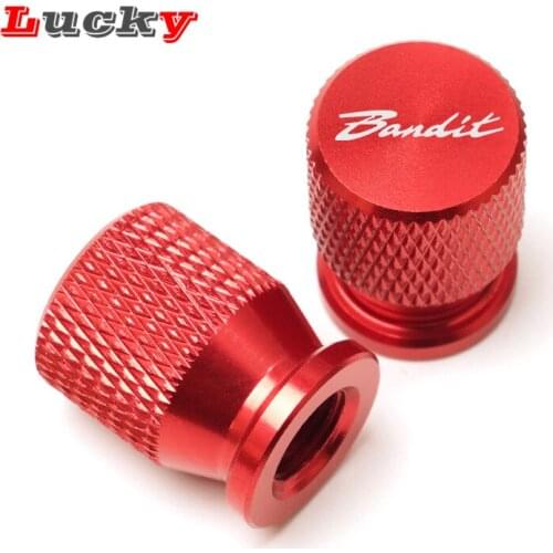 For SUZUKI Bandit 1200 1250/S/F 250 400 650 GSF650 Motorcycle Accessorie CNC Aluminum Wheel Tire Valve Caps Stem Airtight Covers