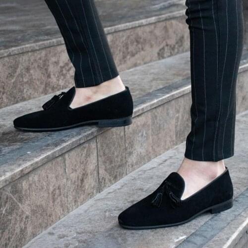 İBAY CRUEL person təbii suede Klassik ayaqqabılar