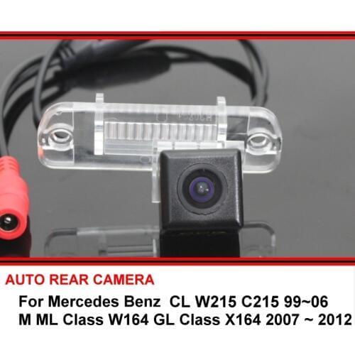 Fisheye For Mercedes Benz M ML W164 GL X164 CL W215 C215 Car Back up Parking Camera CCD HD Car Rear View camera Reversing Camera