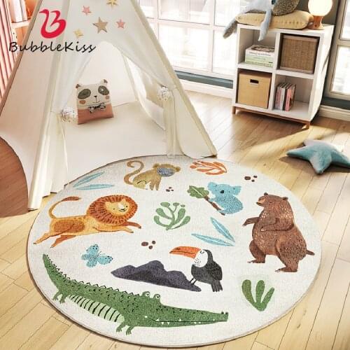 Bubble Kiss Carpet Cute Cartoon Lamb wool Soft Comfortable Children Room Crawling Area Rug Home Decoration Customized Floor Mat