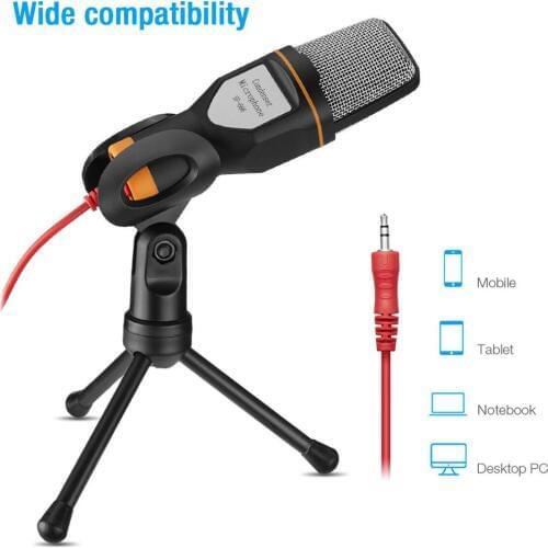 Микрофон Metal USB Condenser Recording Microphone For Laptop KTV Windows Cardioid Studio Recording Vocals Voice Over YouTube C1