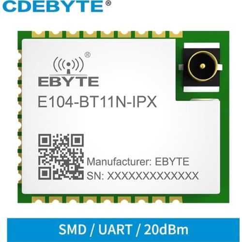 E104-BT11N-IPX EFR32 BLE 20dBm ebyte 2.4GHz Blutooth Module Mesh Ad Hoc Networking Wireless Module Reciever