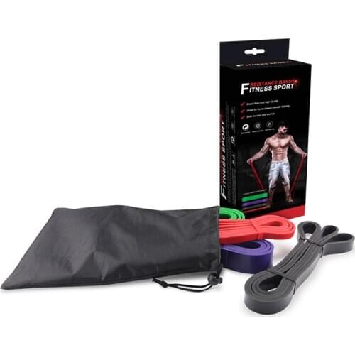 TPE powerful pull up auxiliary belt set fitness yoga gym resistance bands for home gym pedal resistance workout band exercise
