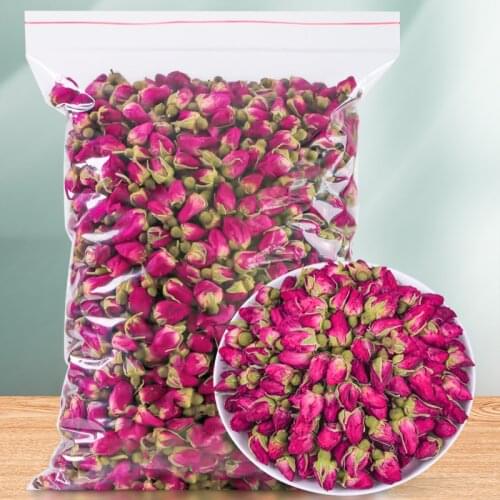 Natural Dried Rose Flowers Mini Rose Bud Tea Rose Buds Wedding Party Table Centerpieces Decoration Car Room Air Refreshing