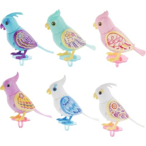 New Plastic Sound Voice Control Singing Bird Electronic Interactive Toy Gift