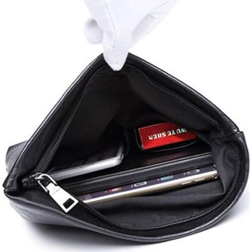 2021 Latest Fashion mens PU Leather Envelope Bag Casual Clutch Bag Handbag Men Envelope Bag